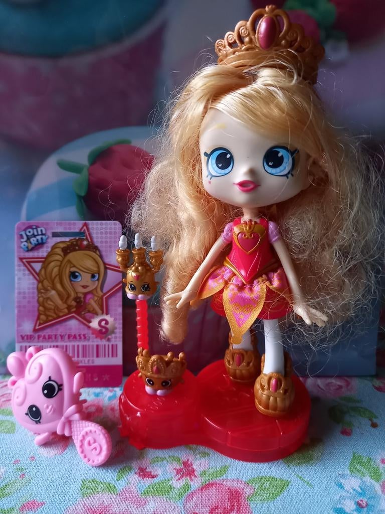Shopkins pop Tiara Sparkles, Ophalen of Verzenden, Zo goed als nieuw