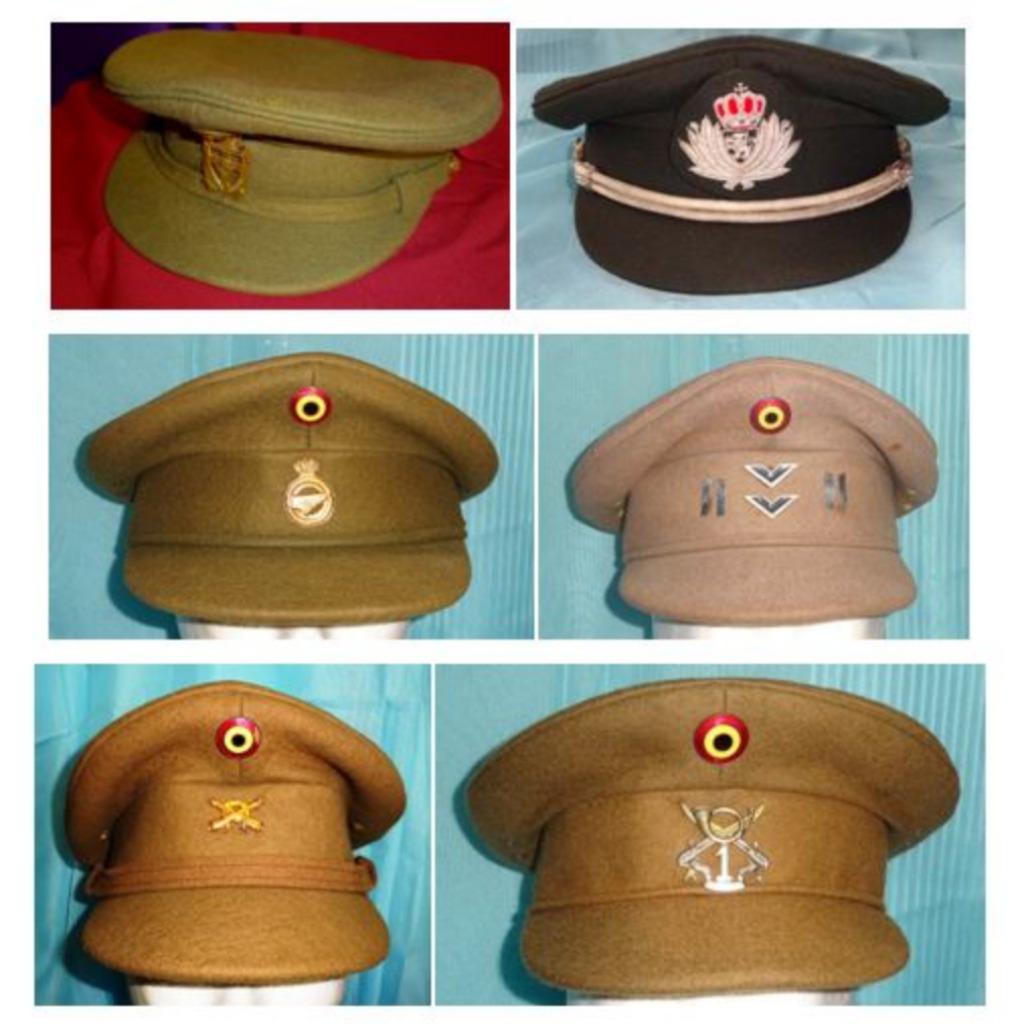 Kepies ABL in lot 6 stuks, Verzenden, Landmacht, Helm of Baret
