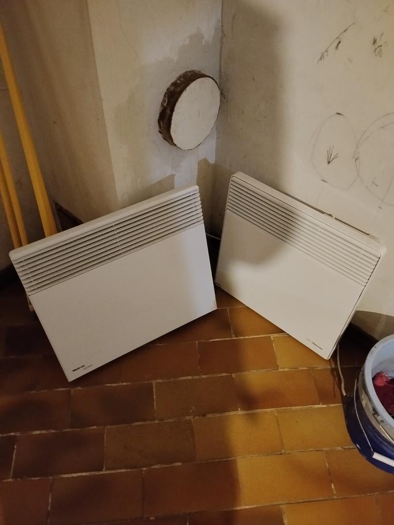 Radiateur électrique avec thermostat, Bricolage & Construction, Chauffage & Radiateurs, Enlèvement, Comme neuf