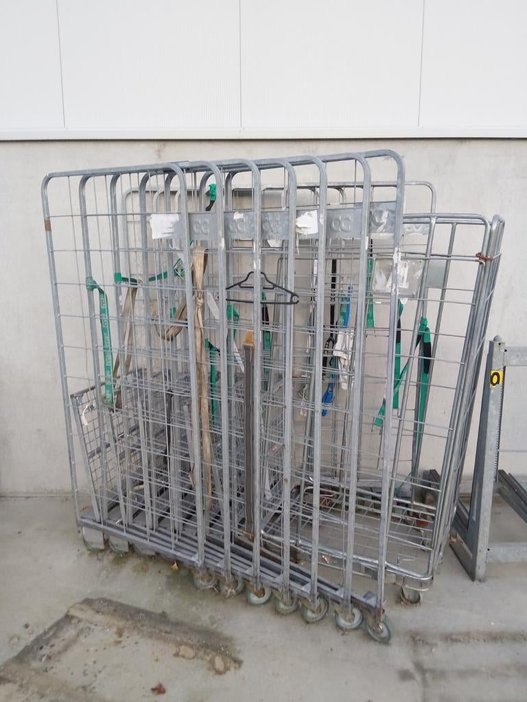 Rolcontainers  6 st, Zakelijke goederen, Ophalen