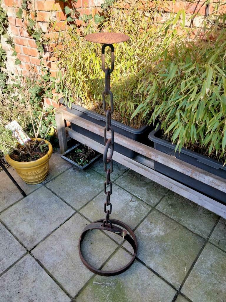 Hoge Kaarshouder/plantenhouder.doe een goed bod, Tuin en Terras, Ophalen, Zo goed als nieuw