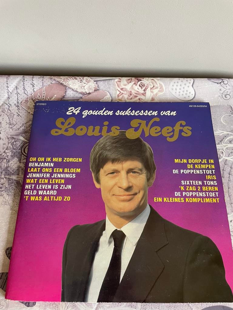 24 gouden suksessen van louis neefs 2 x vinyl, Ophalen of Verzenden