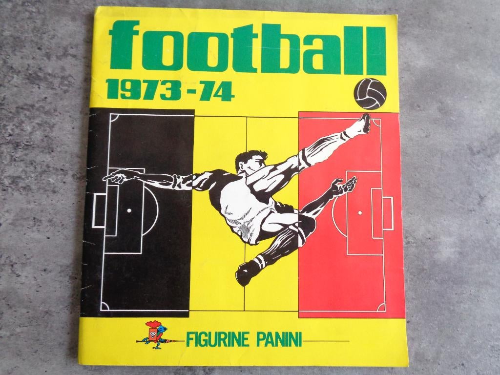 PANINI football 1973/74 sticker album MET BON VOETBAL, Verzenden, Sticker