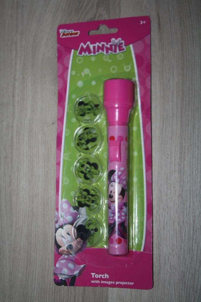 Disney Junior Minnie Torch with image projector , gesloten, Ophalen of Verzenden, Mickey Mouse, Zo goed als nieuw, Overige typen