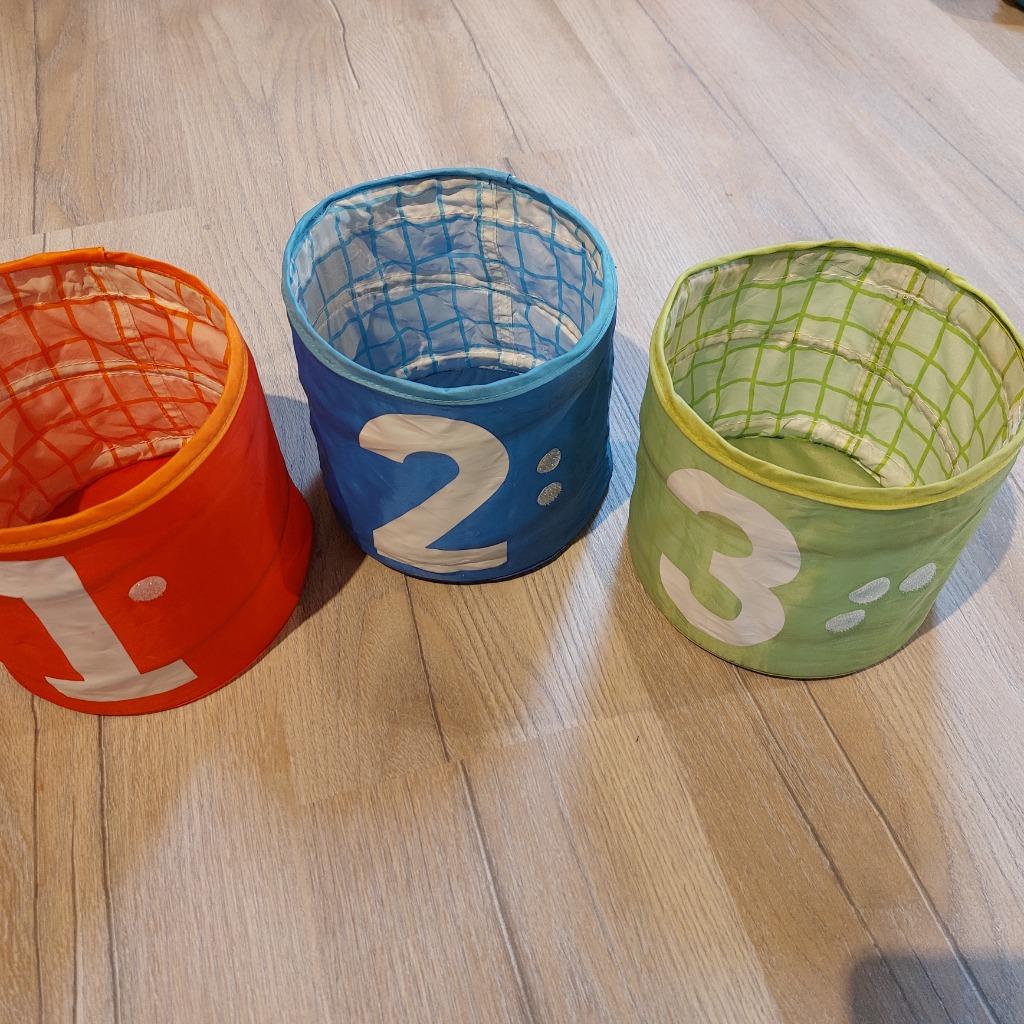 mandjes met cijfers opberg Ikea, Enlèvement