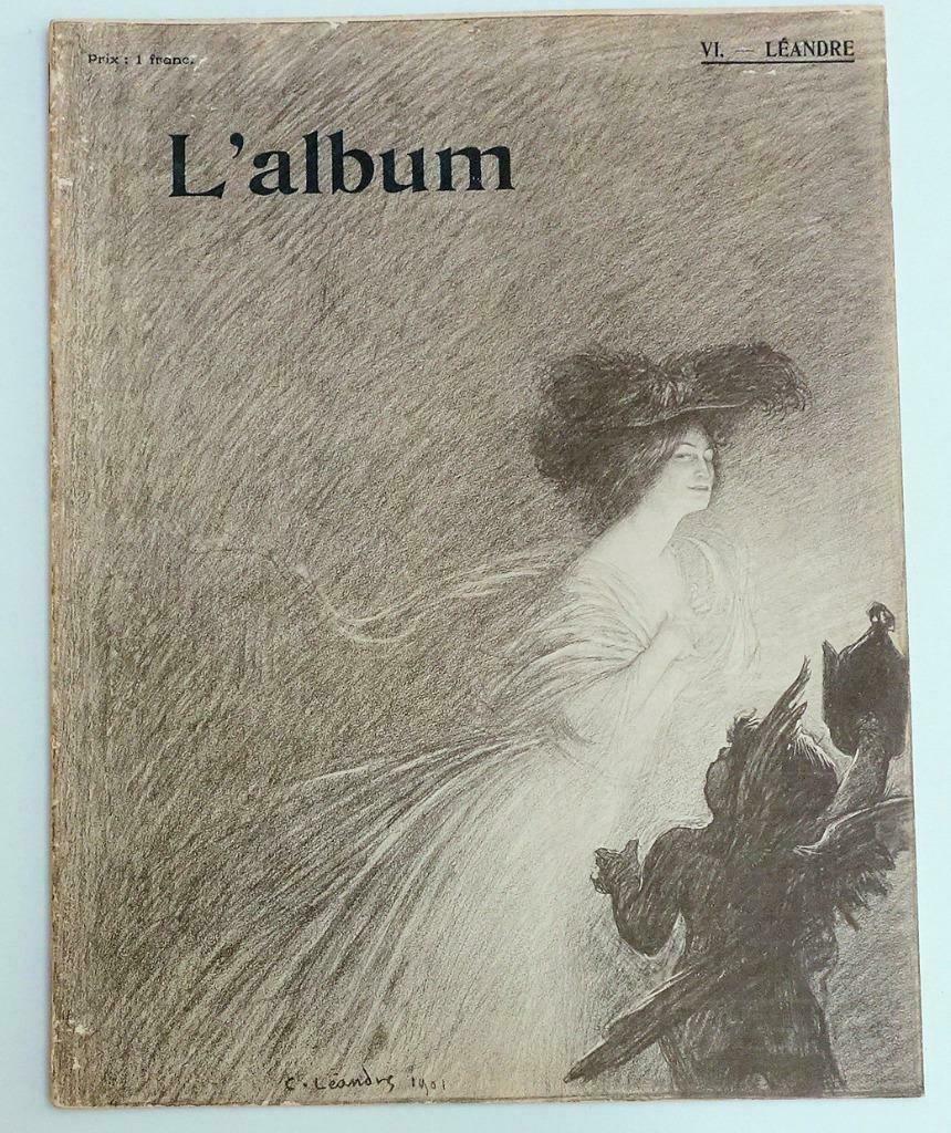 L'Album VI. Léandre [c. 1901] Belle Epoque, Antiek en Kunst, Ophalen of Verzenden