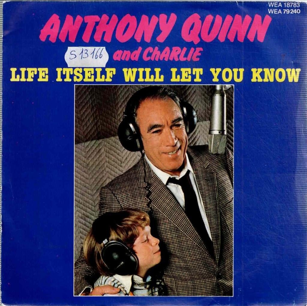 Vinyl, 7"   -   Anthony Quinn And Charlie, Enlèvement ou Envoi, Autres formats