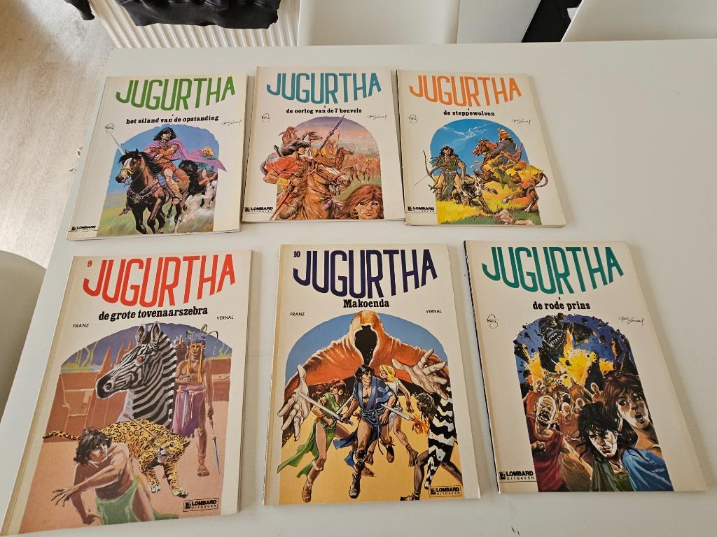 Jugurtha 6 strips herman - vernal, Enlèvement ou Envoi