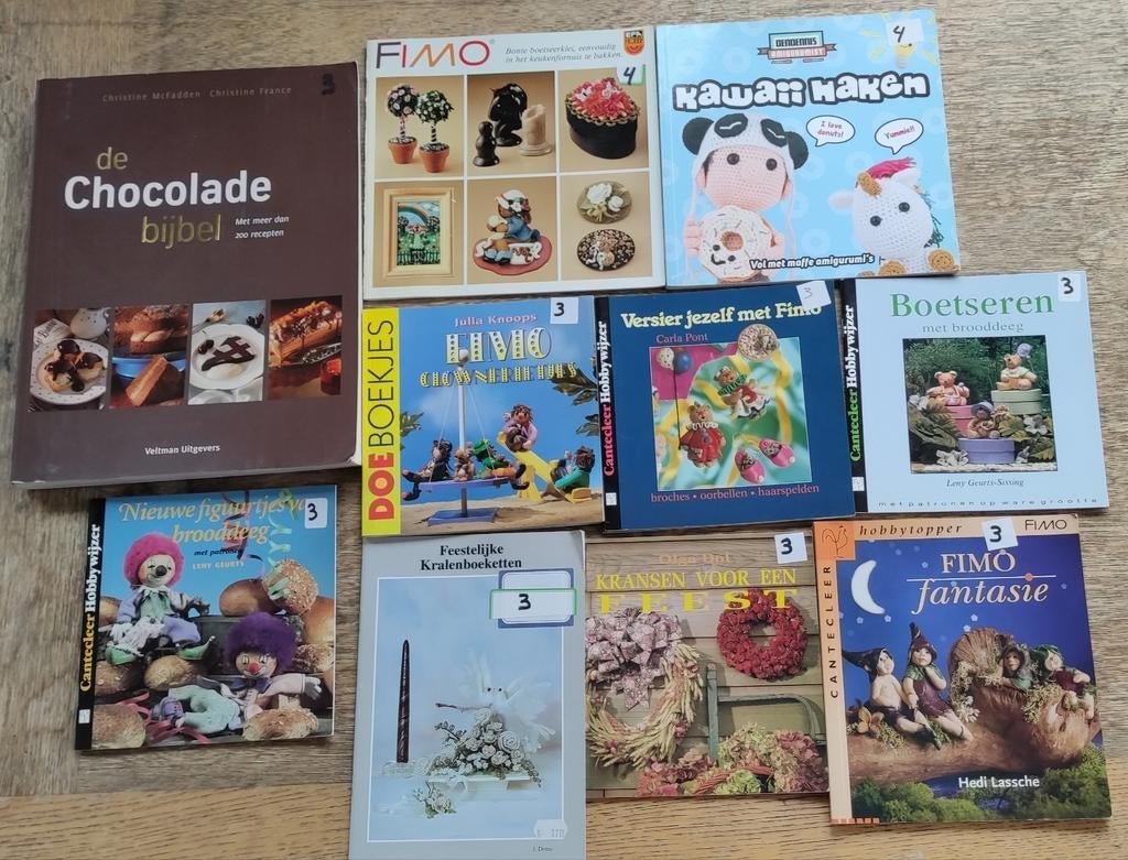 Verschillende hobby boeken, Ophalen, Zo goed als nieuw