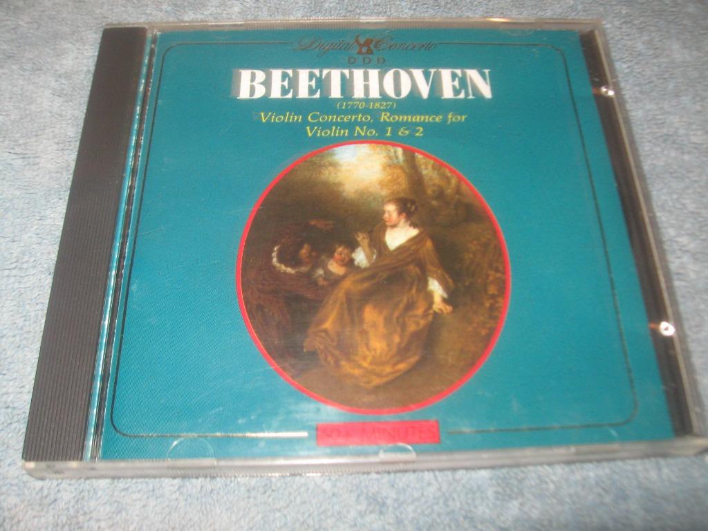 CD Beethoven Violin Concerto, Romance For Violin No. 1 & 2, Ophalen of Verzenden