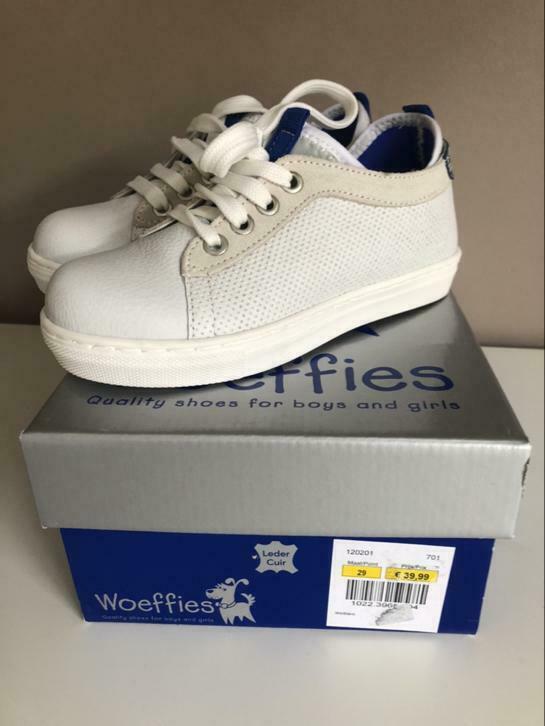 Woeffies - mt 29 - leder - nieuw, Kinderen en Baby's, Schoenen, Nieuw, Ophalen of Verzenden, Jongen