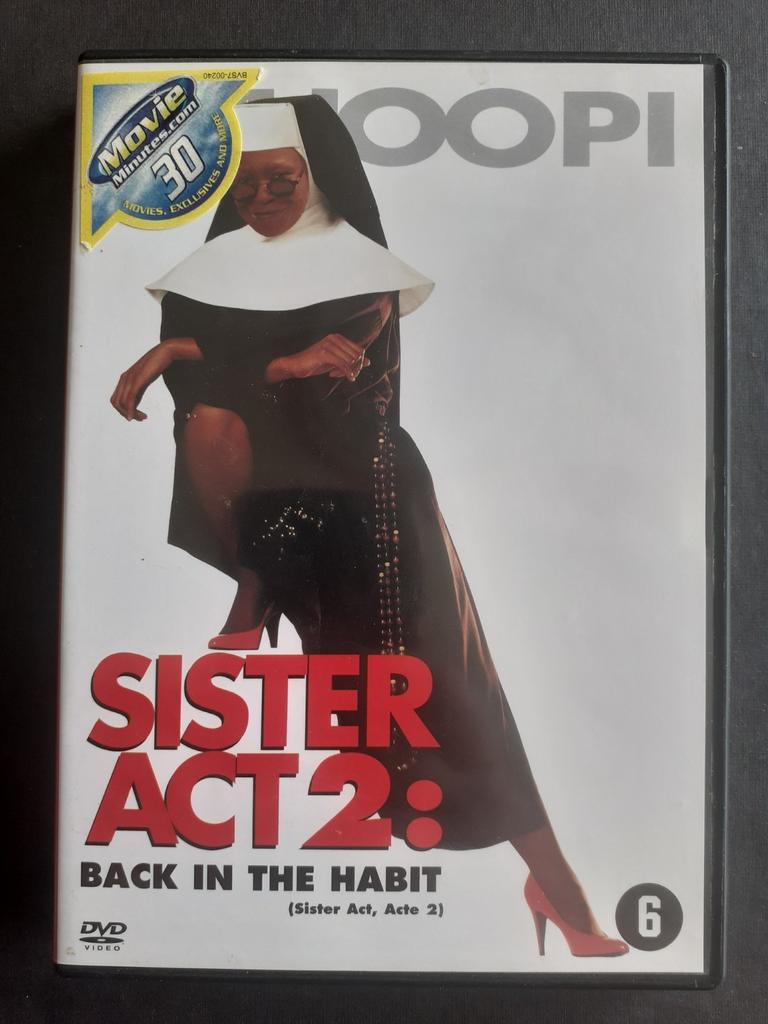 Sister act 2 - Whoopi Goldberg, Vanaf 6 jaar, Ophalen of Verzenden, Zo goed als nieuw, Romantische komedie