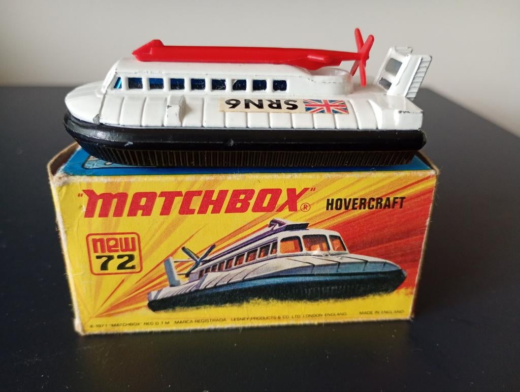 Aéroglisseur Lesney Matchbox Superfast #72 dans une boîte, Enlèvement ou Envoi