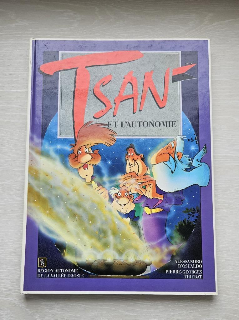 Tsan et l'autonomie vallée d'Aoste EO, Une BD, Thiebat/D'Osualdo, Utilisé, Envoi