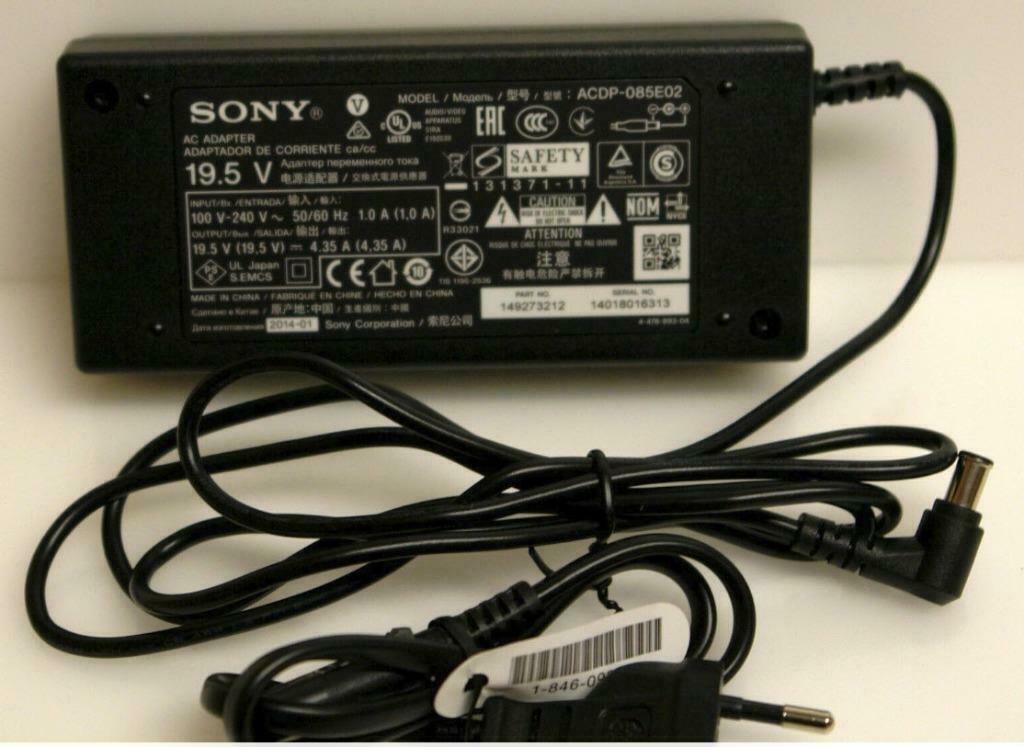 Power Adapter 19.5 V 4.35A voor Sony, Ophalen of Verzenden, Zo goed als nieuw