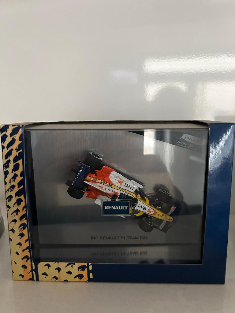 VOITURE F1 MINIATURE RENAULT ING TEAM R28, Enlèvement