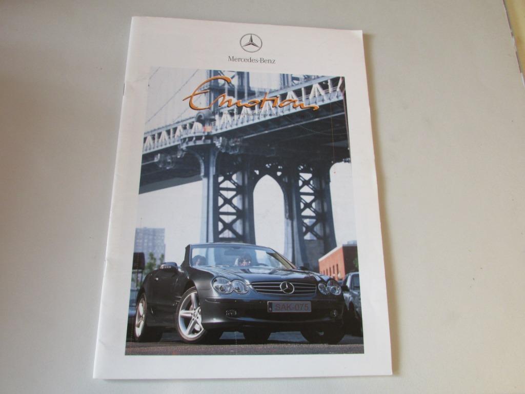 MERCEDES - BENZ ,EMOTIONS, Livres, Daimer - Chrysler Belgium, Enlèvement ou Envoi, Mercedes, Comme neuf