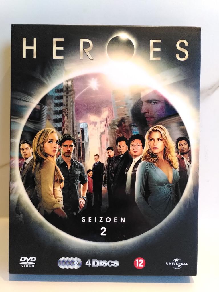 DVD-box Heroes seizoen 2, Cd's en Dvd's, Vanaf 12 jaar, Ophalen of Verzenden, Zo goed als nieuw, Actie en Avontuur