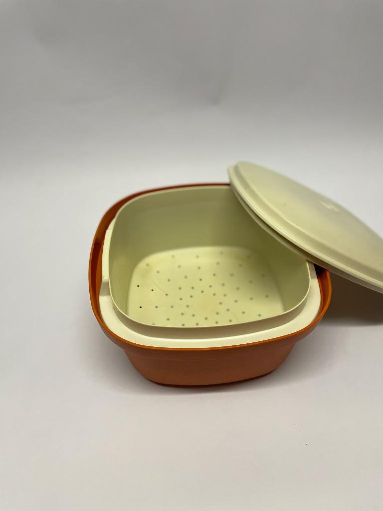 Tupperware Serving Wonder, Enlèvement ou Envoi, Comme neuf, Orange, Récipient ou Bol