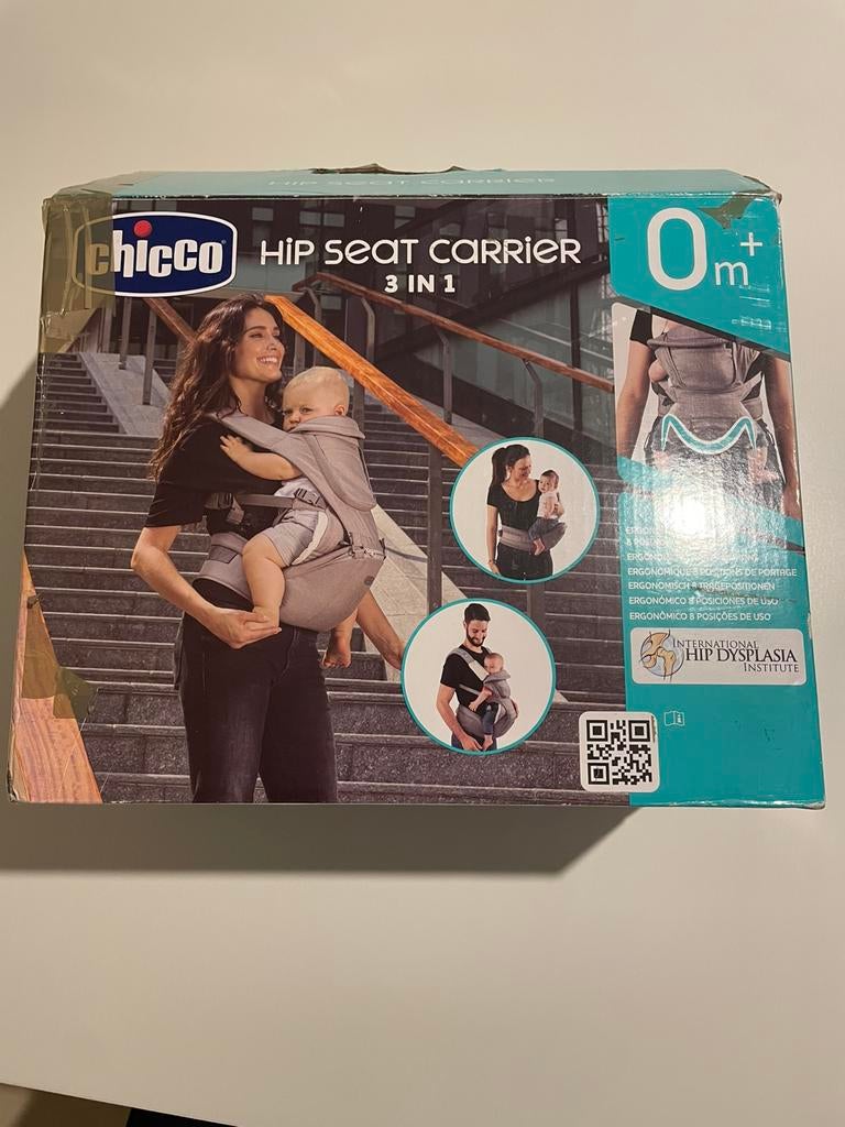 Draagzak: Chicco hip seat carrier 3 in 1, Kinderen en Baby's, Ophalen, Zo goed als nieuw