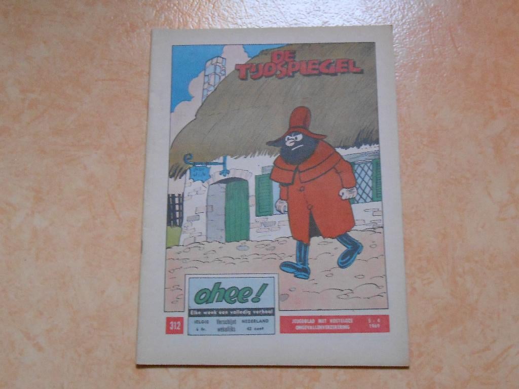 Ohee 312 Dees dubbel en cesar De tijdspiegel 1969., Rik Clement, Eén stripboek, Nieuw, Ophalen of Verzenden