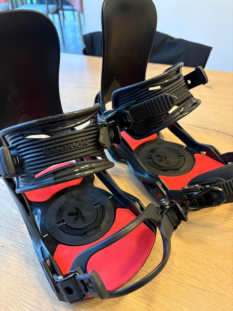 Snowboard binding Salomon Unite, Sport en Fitness, Ophalen, Zo goed als nieuw, Bindingen