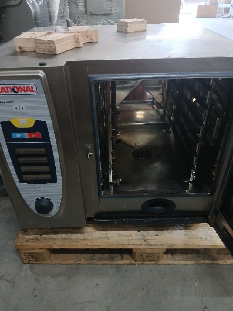Rational SCC61 – professionele combi-oven!, Electroménager, Fours, Comme neuf, Autoportant, 60 cm ou plus, 60 cm ou plus, Air chaud