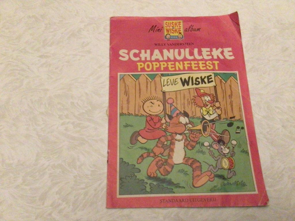 Mini suske en wiske schanulleke poppenfeest, Ophalen of Verzenden, Suske en Wiske