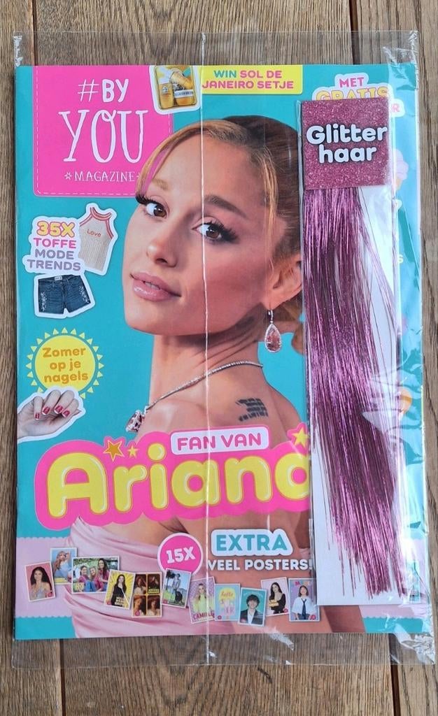 #BY YOU magazine NIEUW met glitterhaar gadget, Enlèvement ou Envoi, Neuf, Magazine féminins