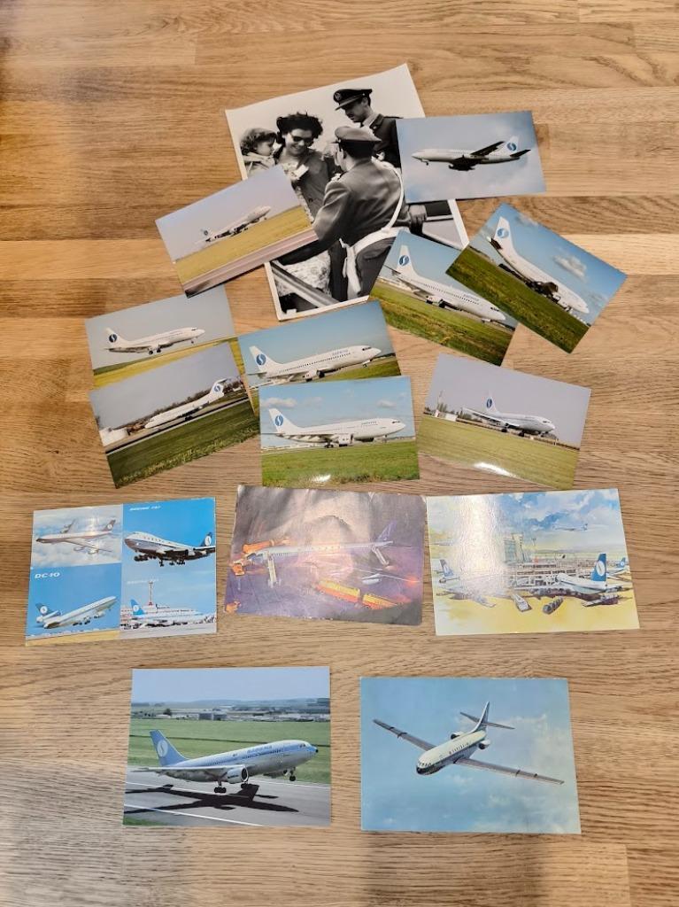 Lot van 15 foto's en postkaarten SABENA, Ophalen