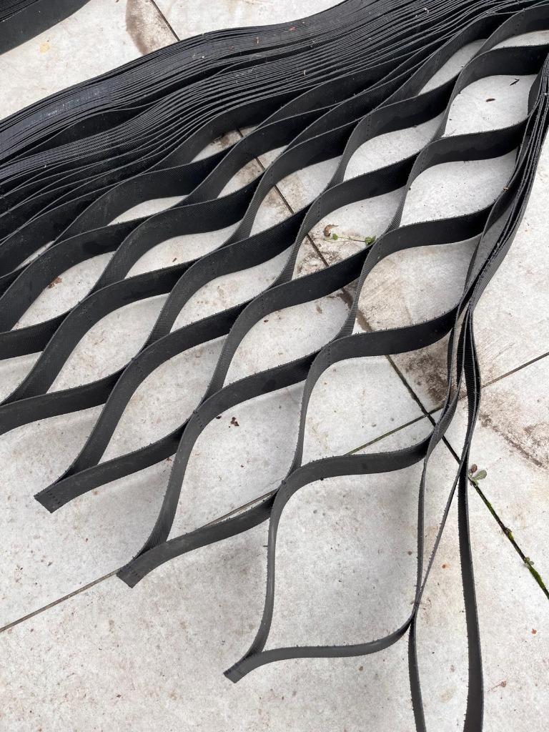 Geogrid kiezelroosters 5cm hoog - 2x 14,88m2 + restje, Neuf, Enlèvement, Autres types, Autres matériaux