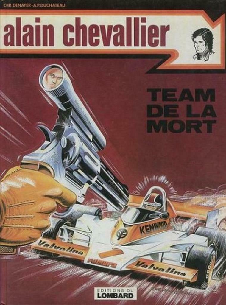 Alain Chevallier ,Team de la mort, Première édition, Livres, Une BD, Enlèvement ou Envoi, Utilisé