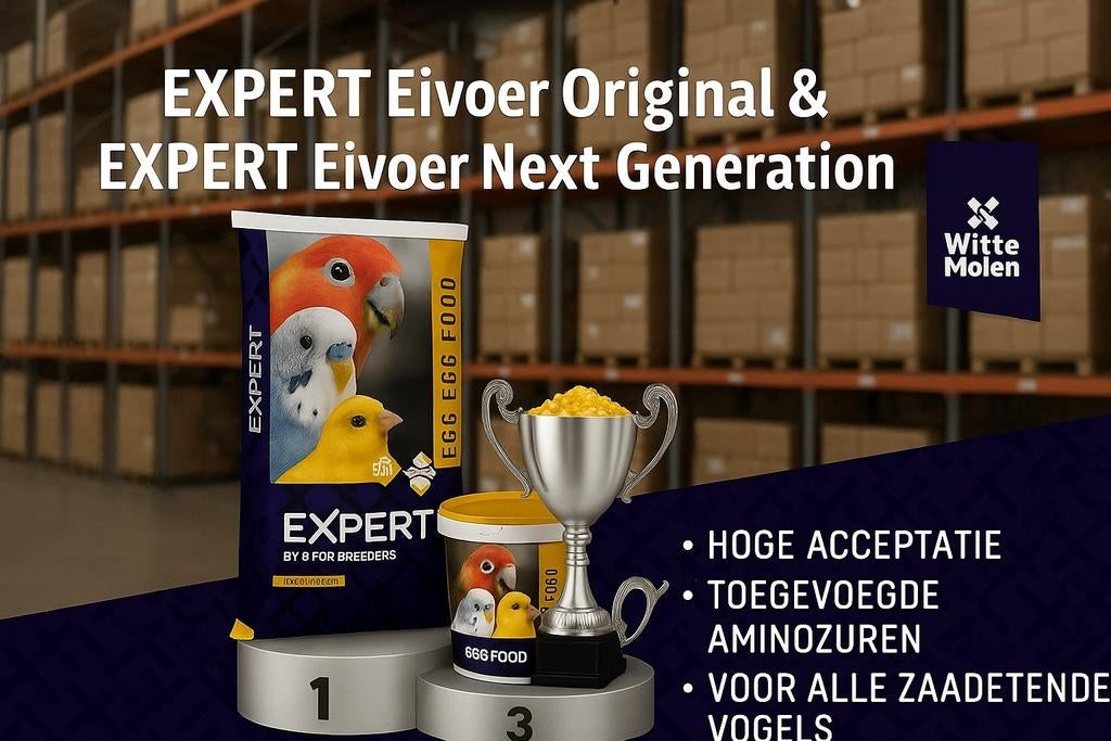 EXPERT Eggfood Original et Next Generation, Enlèvement