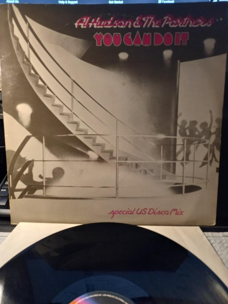 Al Hudson & The Partners ‎– You Can Do It Maxi single 12' LP, CD & DVD, Vinyles | R&B & Soul, Comme neuf, Soul, Nu Soul ou Neo Soul