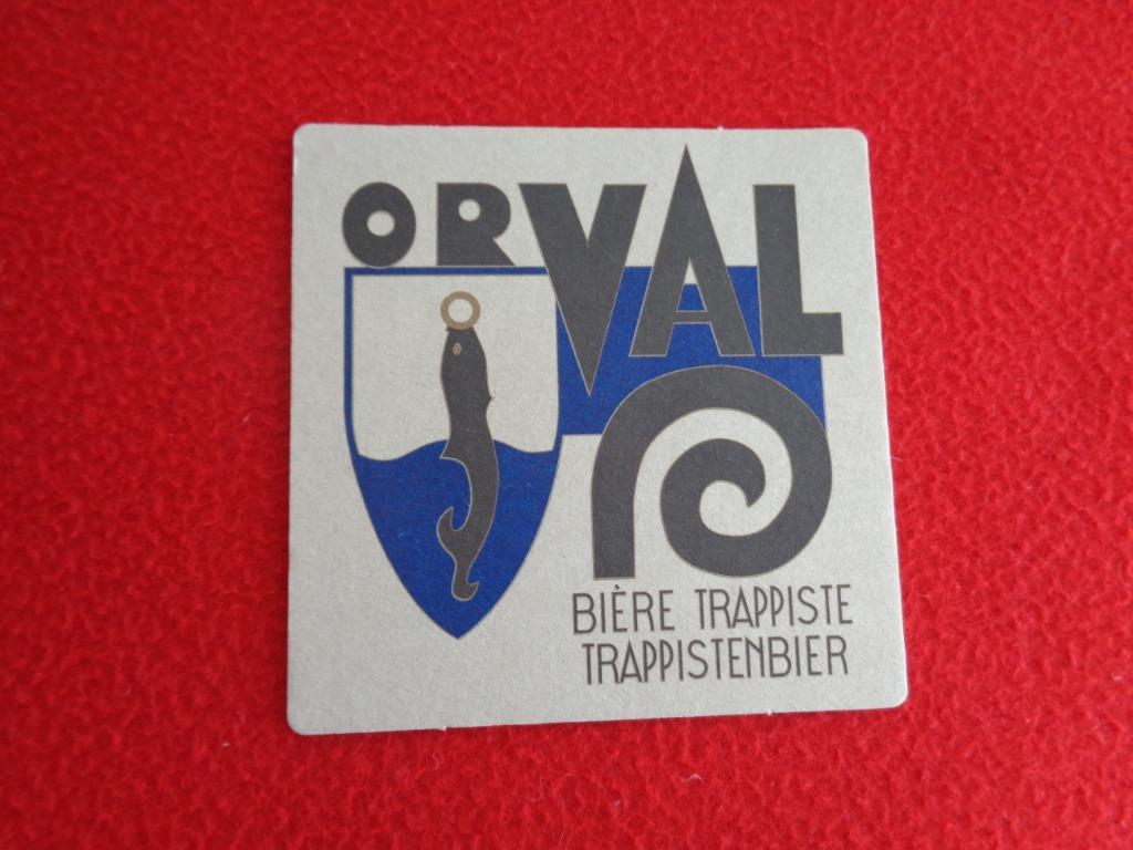Collection Sous-verres bière Orval, Ophalen of Verzenden, Zo goed als nieuw, Viltje(s), Overige merken