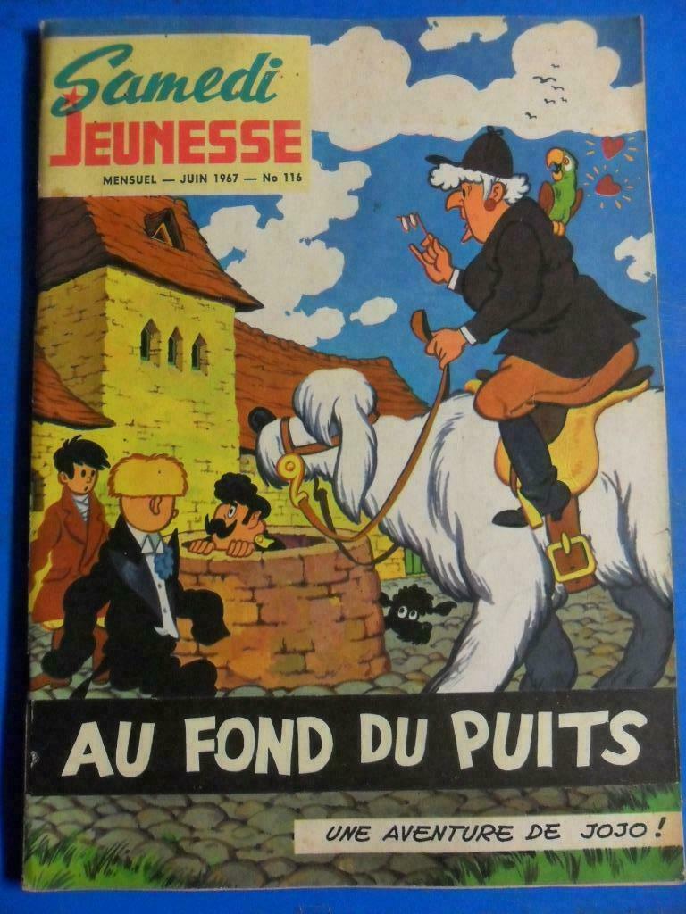 Samedi Jeunesse - Au fond du puits - n116 - Juin 1967, Une BD, Enlèvement ou Envoi, Utilisé