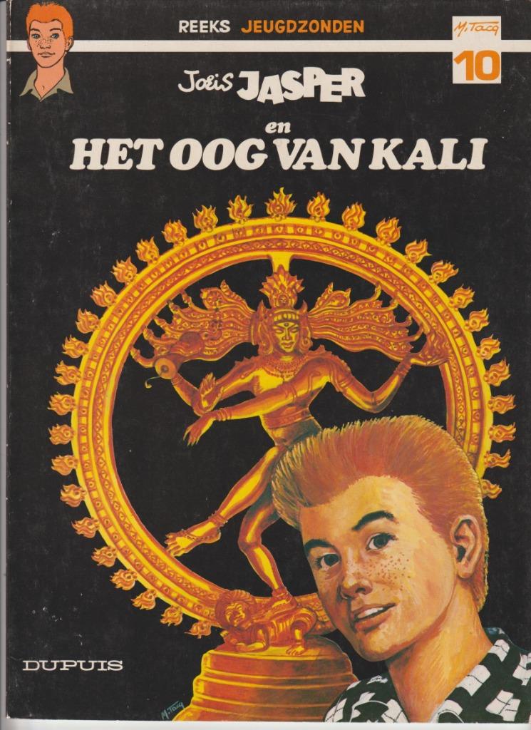 jeugdzonden nr 10 joris jasper het oog van kali 1ste druk 19, Boeken, Eén stripboek, Mithei, Ophalen of Verzenden, Zo goed als nieuw