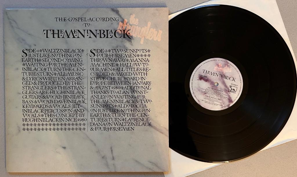 STRANGLERS - The men in black ( LP; NMINT ), Verzenden, Zo goed als nieuw, 12 inch, Poprock