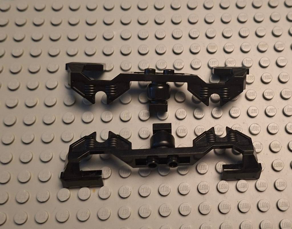 2x Lego Train Motor 9V Decorative Side with Closed Hub Point, Enlèvement ou Envoi, Lego