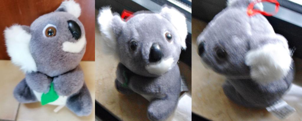 Peluche de koala tenant une feuille, 15 cm, NEUF, Enlèvement ou Envoi, Neuf, Ours