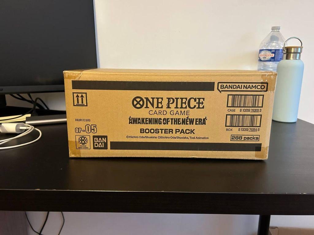 One Piece OP05 Awakening of the new era Sealed Case Engels, Ophalen, Nieuw, Overige typen