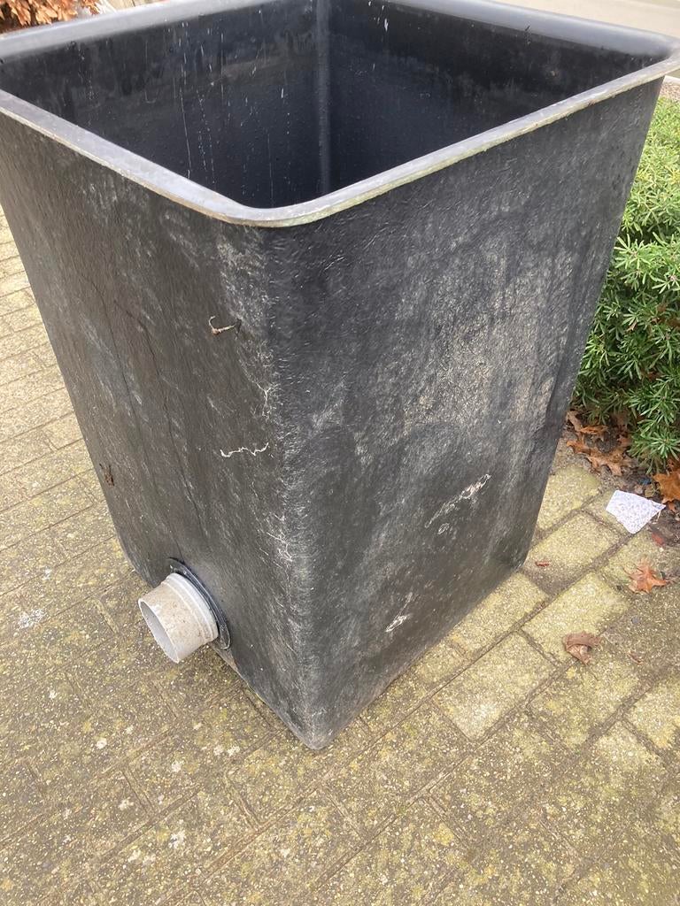 Polyester pompput 63x63x90H, Tuin en Terras, Vijver-toebehoren, Ophalen, Zo goed als nieuw