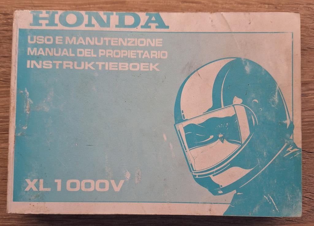 Origineel Honda XL1000V Instructieboekje, Verzenden, Honda
