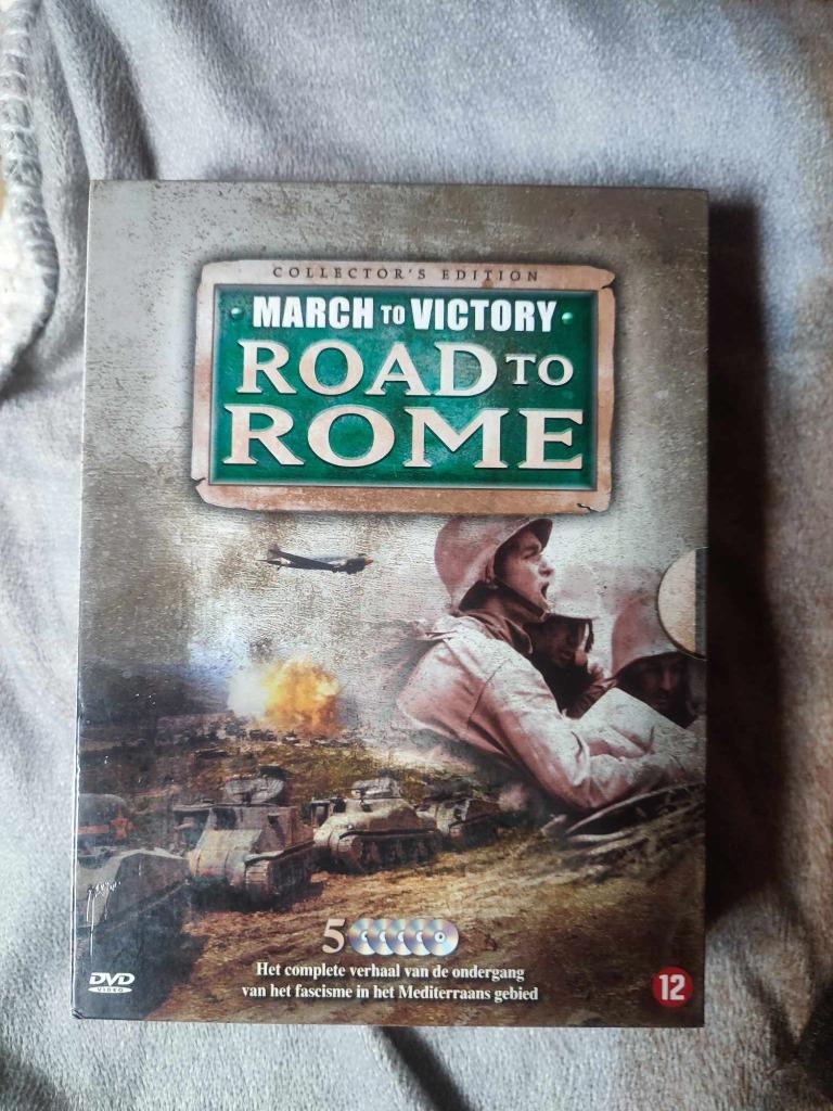 dvd box Road to Rome, Ophalen of Verzenden, Zo goed als nieuw, Oorlog of Misdaad