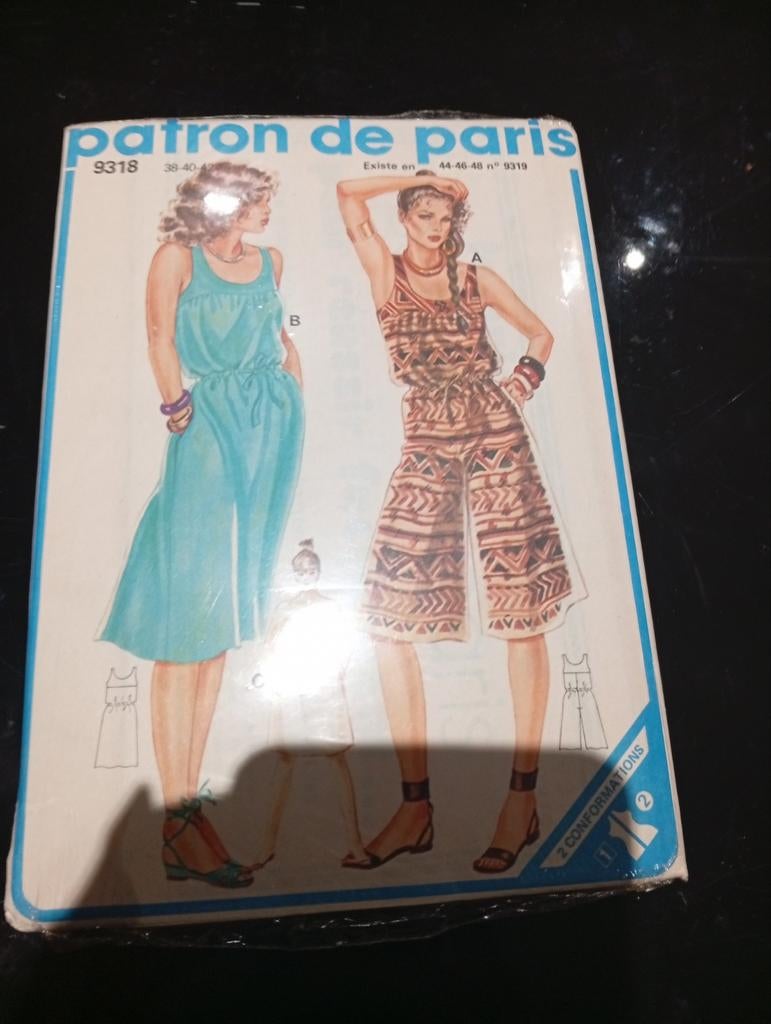 Patron de couture robe culotte, Enlèvement ou Envoi, Comme neuf