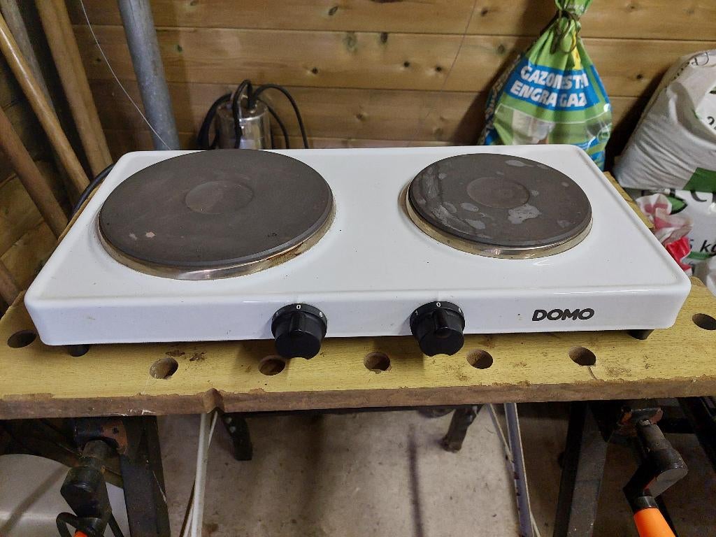 Domo elektrische kookplaat 2 pits, Elektronische apparatuur, Kookplaten, Ophalen