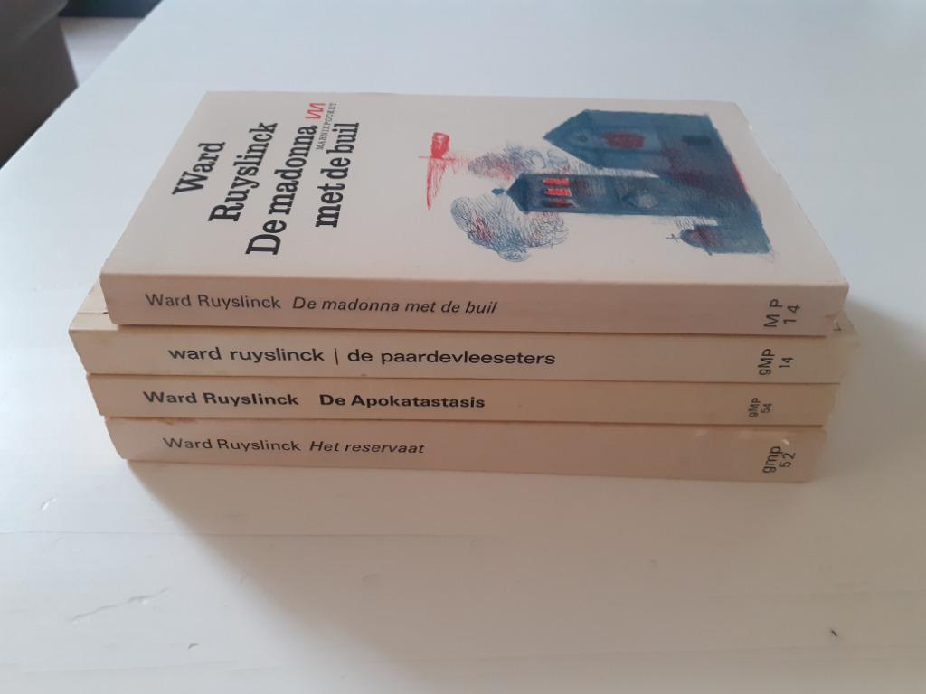 reeks boeken Ward Ruyslinck, Livres, Littérature, Enlèvement ou Envoi