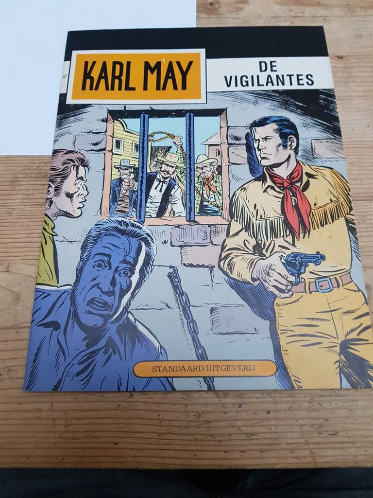 Karl May 87 De vigilantes. Enige druk W Vandersteen studio, Ophalen of Verzenden, Zo goed als nieuw