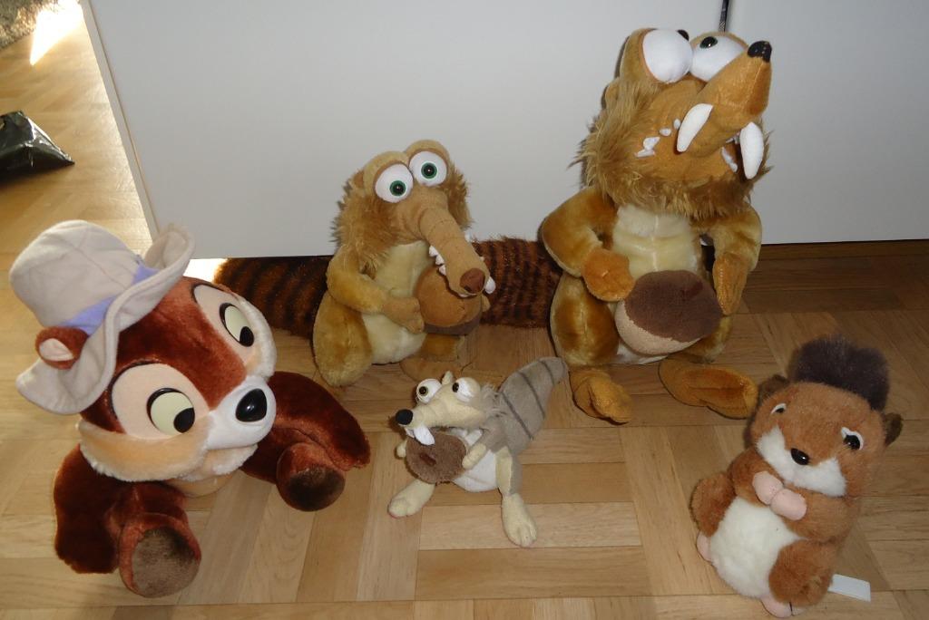 Knuffels: eekhoornfamilie, Enlèvement ou Envoi