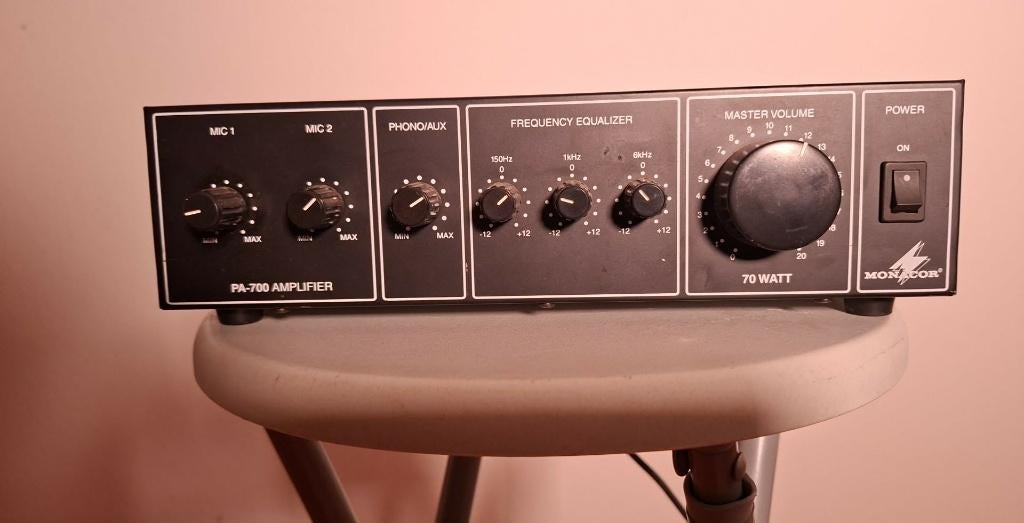 PA-700 70watts, Audio, Tv en Foto, Versterkers en Ontvangers, Ophalen, Minder dan 60 watt, Overige merken
